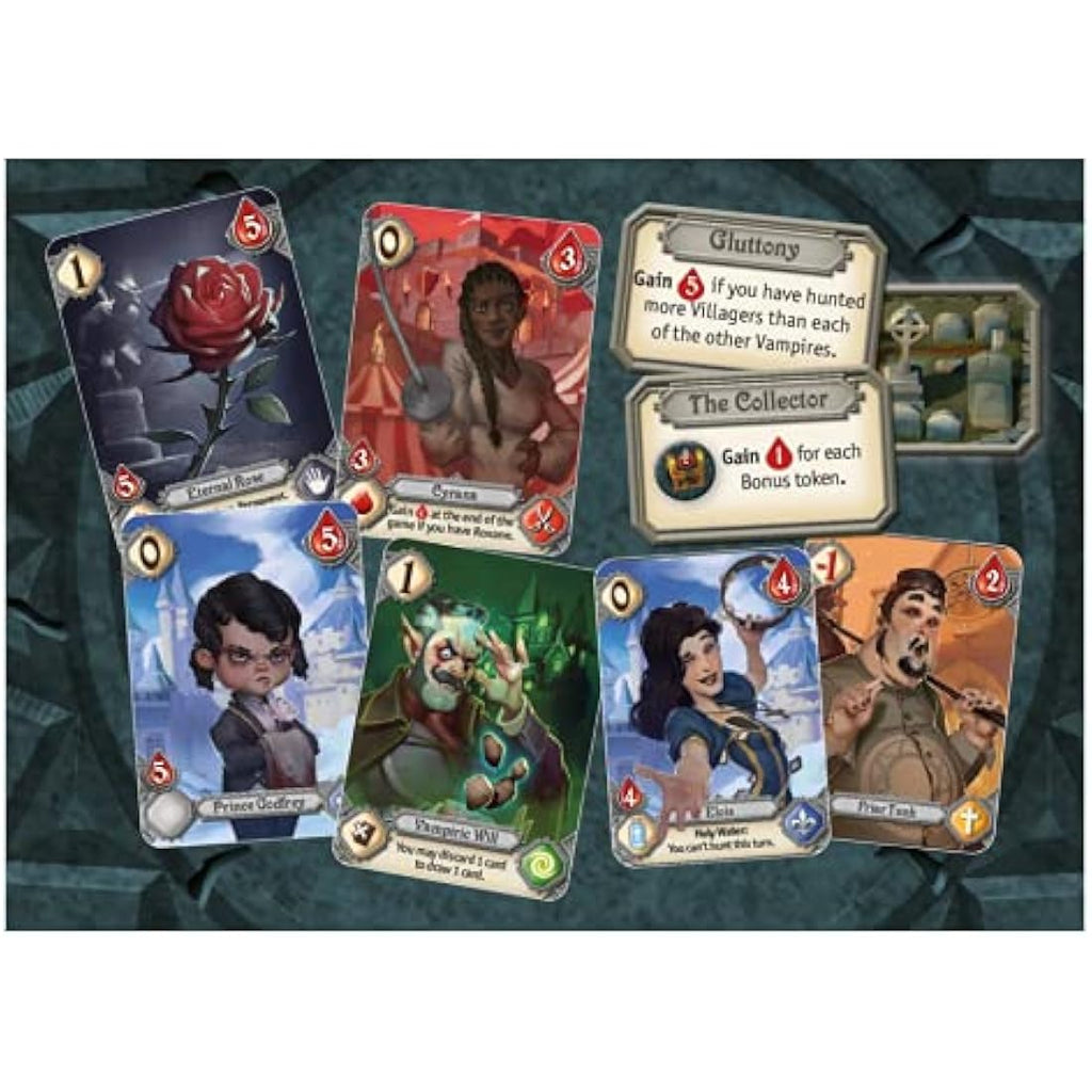 Renegade Game Studios The Hunger: Vampire Deck-Building Board Game