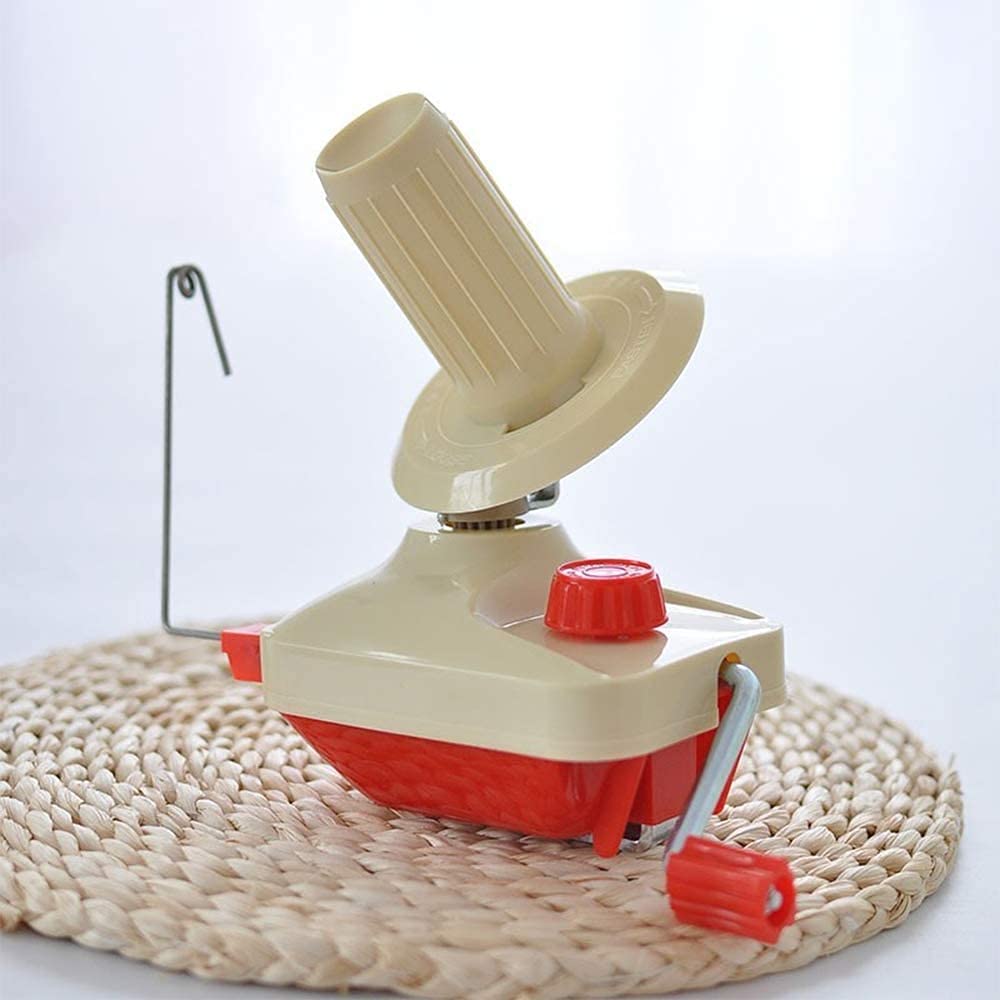 Jolof Store Manual Yarn Ball Winder – Portable Table Top Wool Winder