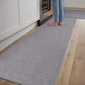 DEXI Non-Slip Kitchen Rug Mat Set | 2-Piece Washable Rubber Backed Runner