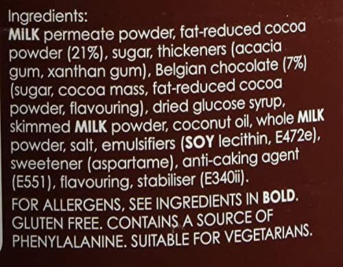 Option Belgian Choc-O-Lait Luxury Instant Hot Chocolate - 2 x 825g