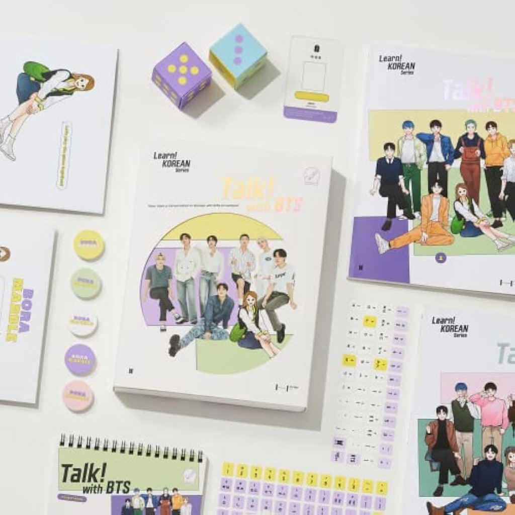 BTS Talk! Korean Learning Book – Official Kpop Merchandise for Fans