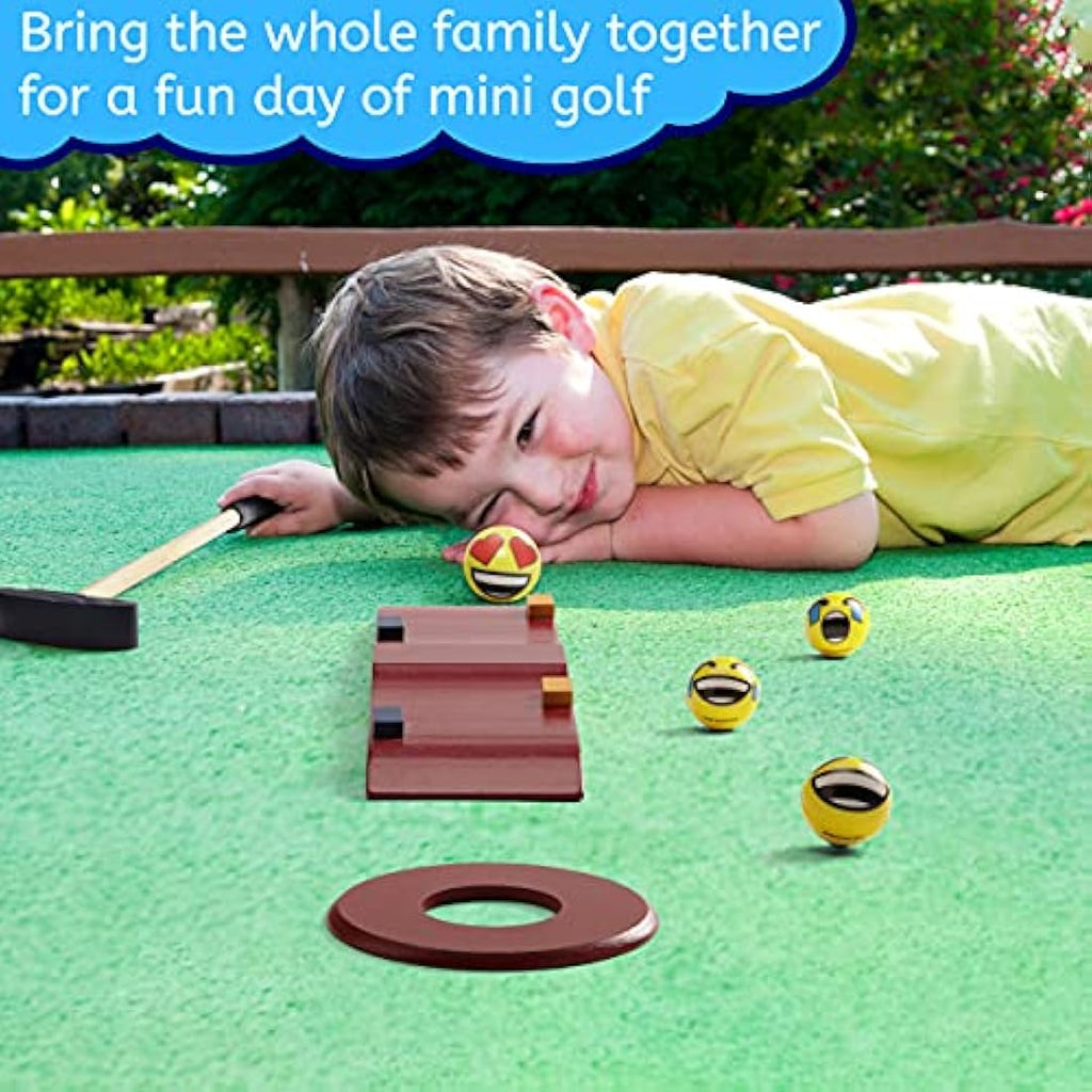 Wooden Kids Golf Set – Indoor and Outdoor Mini Golf Game