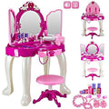 Delex Girls Princess Vanity Table Playset with Mirror, Lights & Music