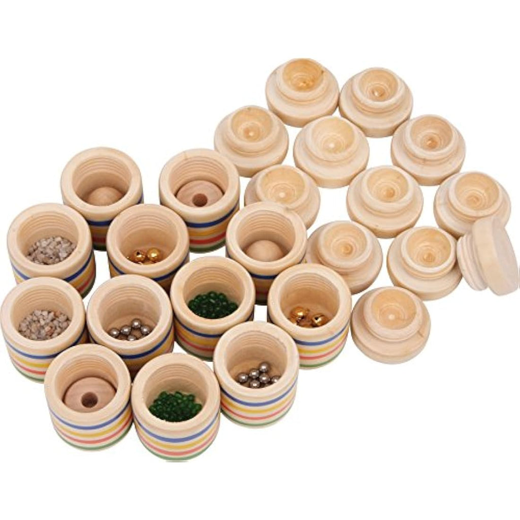 Small Foot Wooden Hearing Memory Sensory Game - 12 Piece Auditory Toy