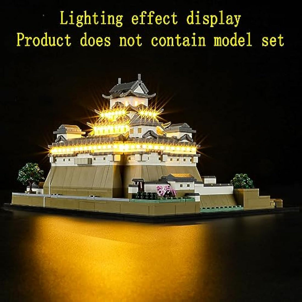 GEAMENT LED Light Kit for LEGO Himeji Castle 21060 - Lighting Set