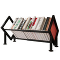 SINBINTA Expandable Tilting Bookcase Black - image 1