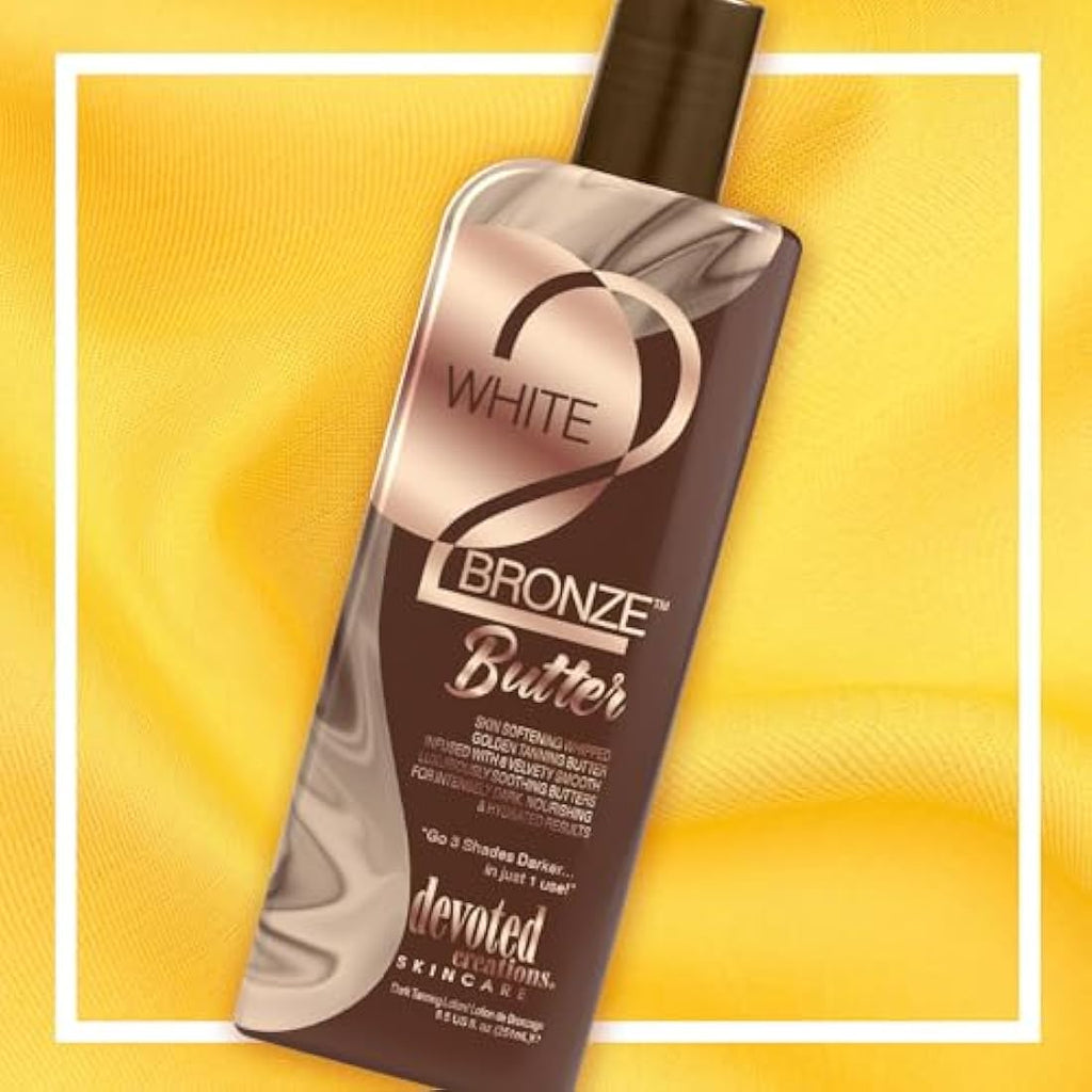Devoted Creations White 2 Bronze Tanning Butter – Vegan Collagen (251ml)