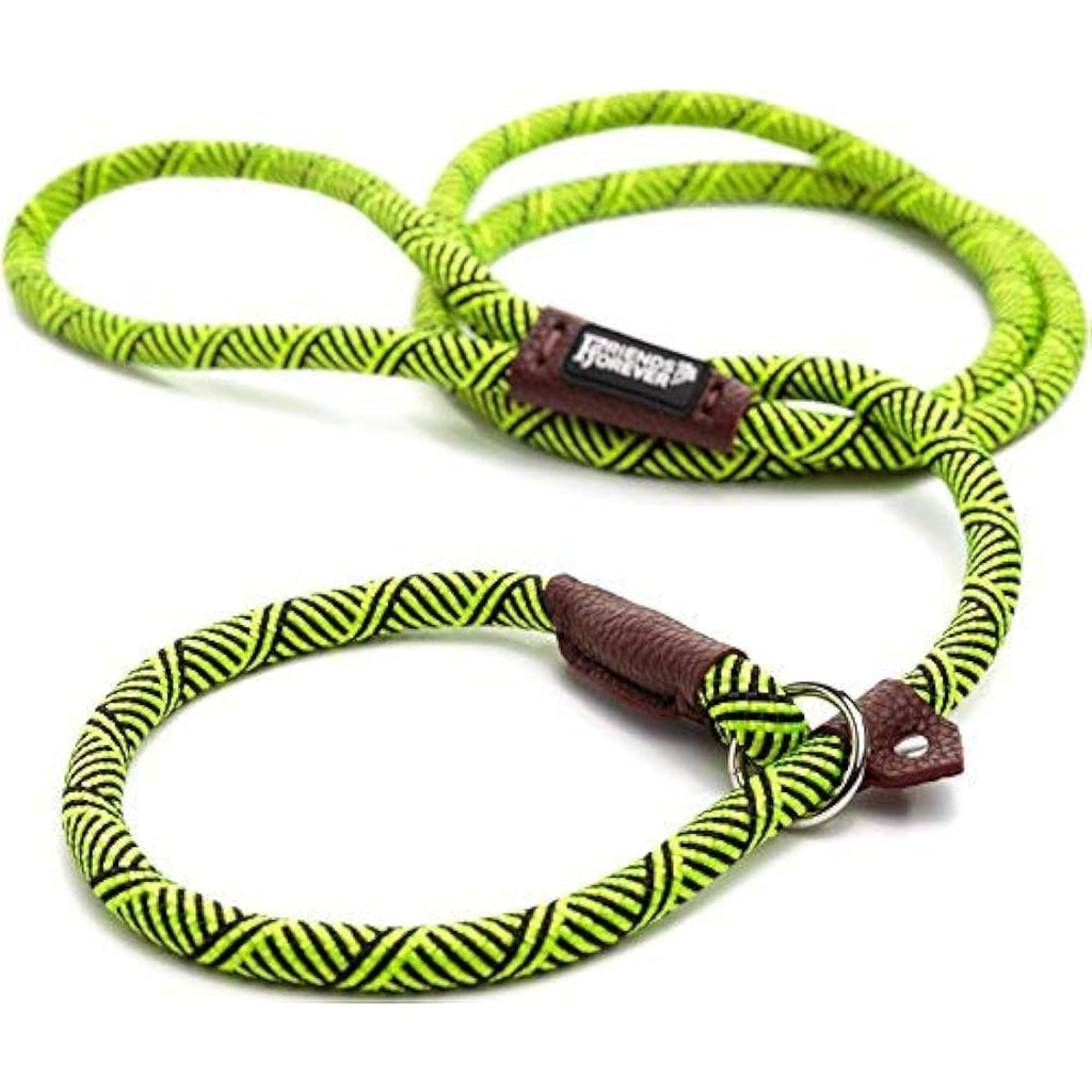 Reflective Dog Rope Leash – Durable Heavy Duty Slip Lead, 6ft