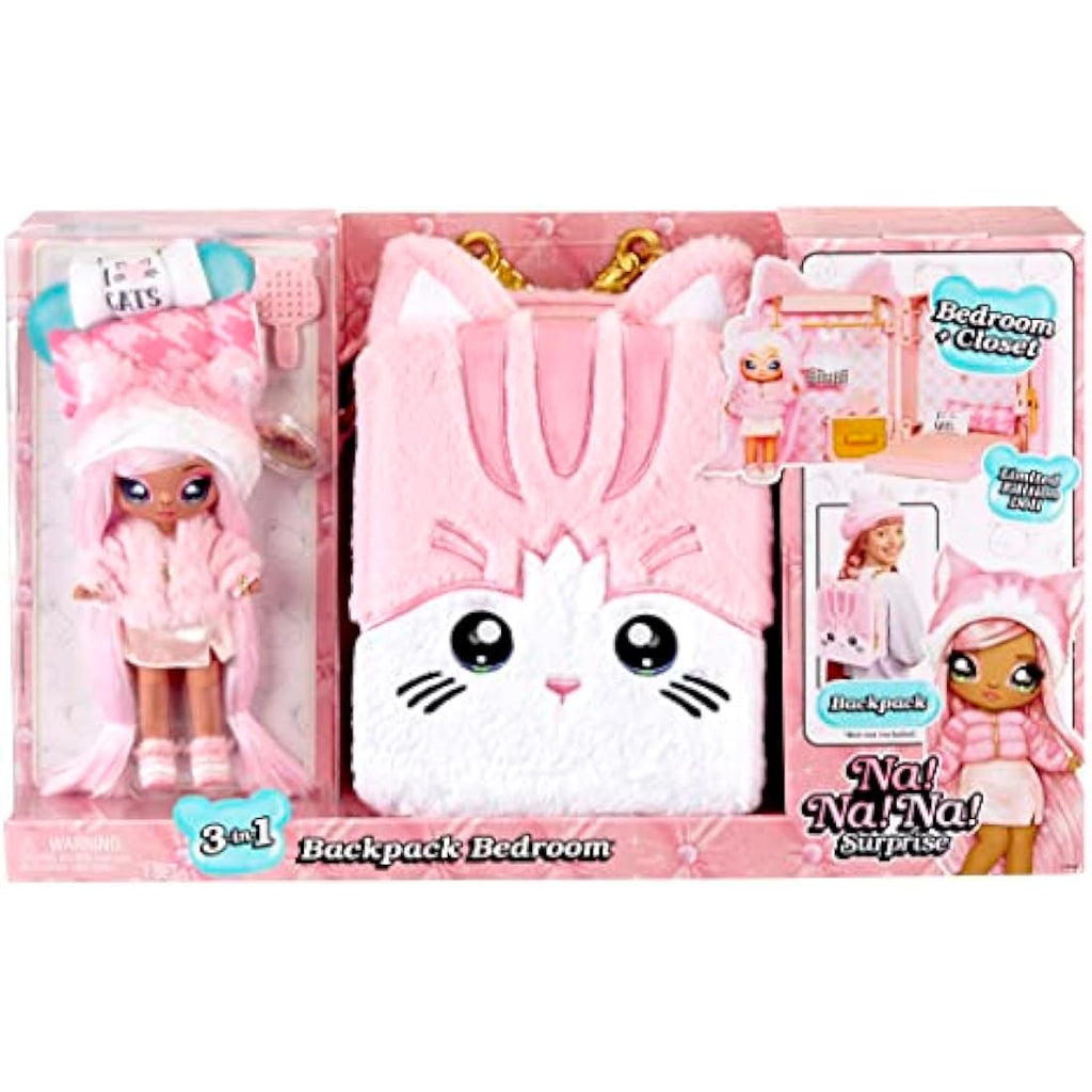 Na Na Na Surprise 3-in-1 Backpack Bedroom Playset – Reena De La Rosa