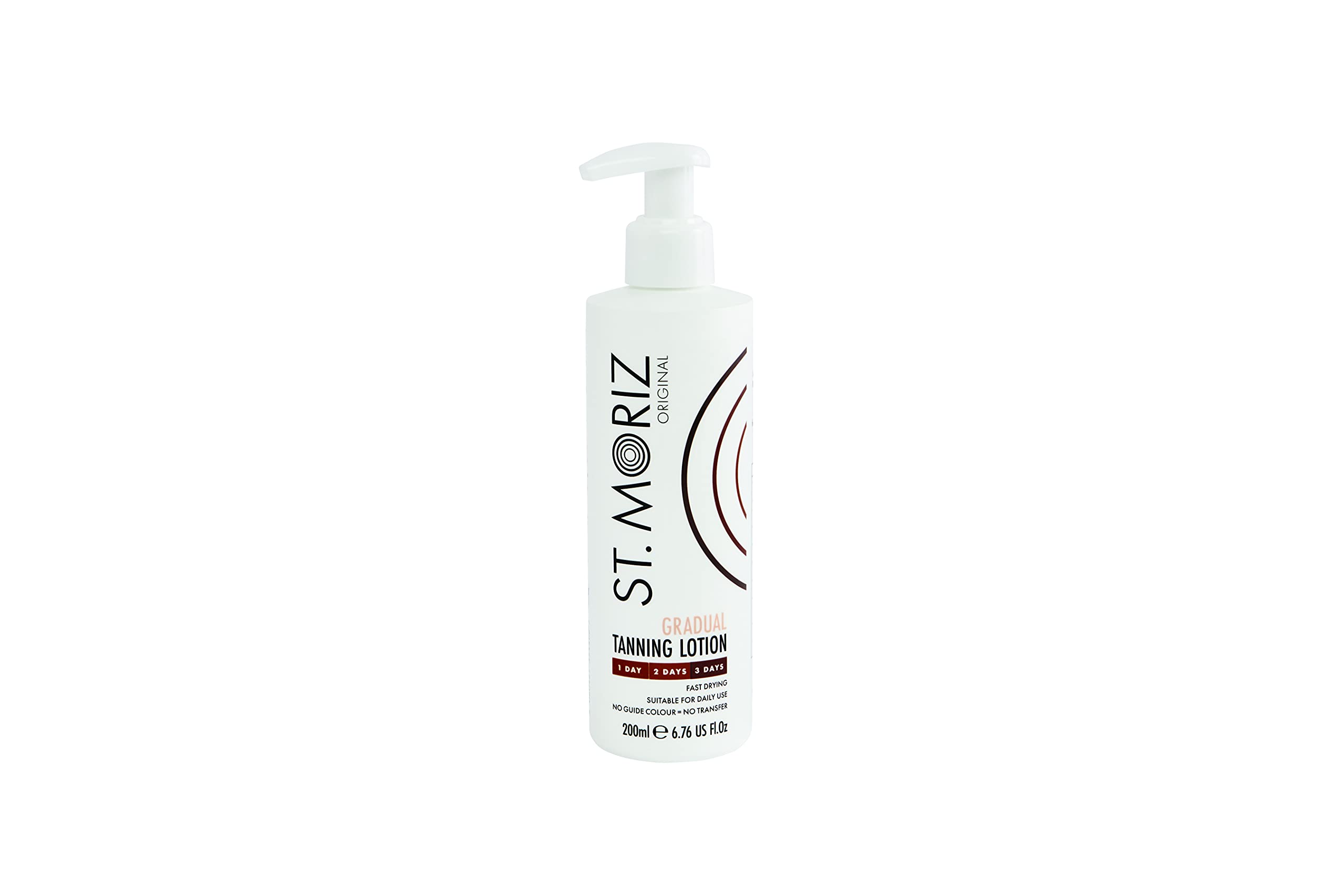 St. Moriz Gradual Tanning Lotion – Moisturizing Fake Tan with Aloe, 200ml