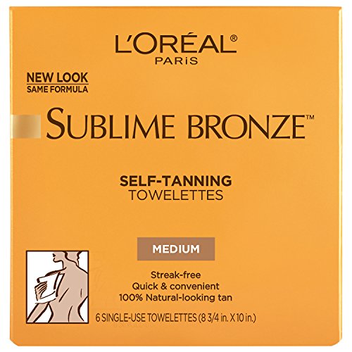 L'Oréal Paris Sublime Bronze Sunless Tanning Towelettes – 6 ct.