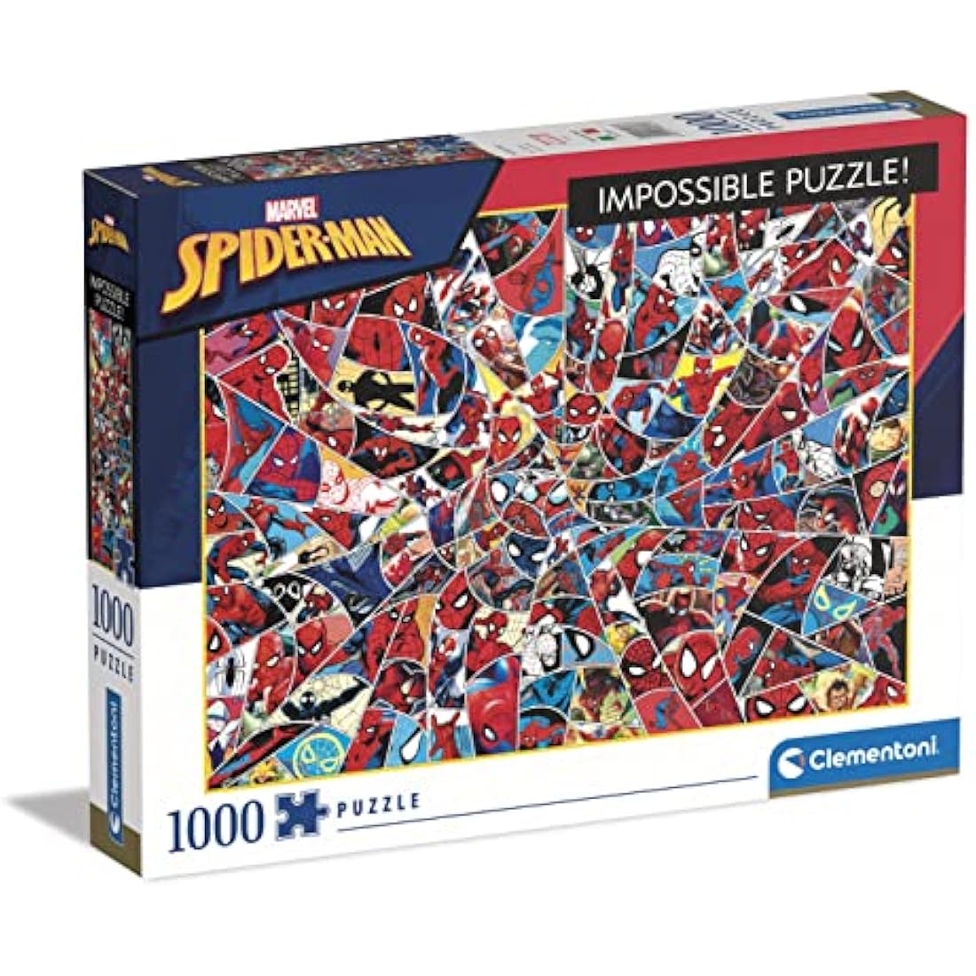 Clementoni Marvel Spiderman Impossible Jigsaw Puzzle – 1000 Pieces