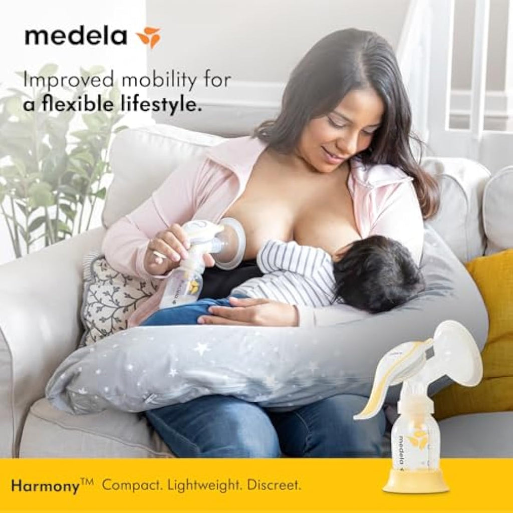 Medela Harmony Manual Breast Pump | Portable 2-Phase Expression Design