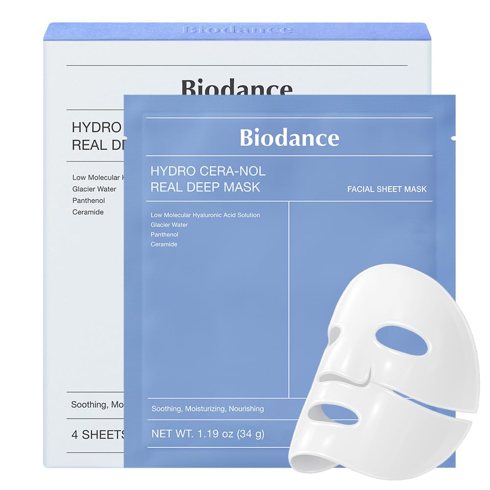 Biodance Hydro Cera-nol Real Deep Mask - Soothing Hydrogel (4 Pack)