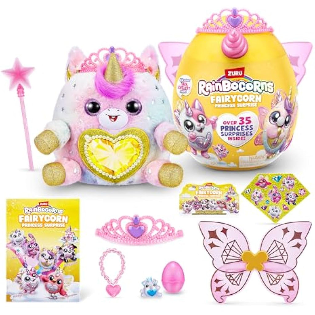 Rainbocorns Fairycorn Princess Series 6 Ruby the Unicorn Plush Toy