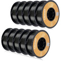 Kingroon PLA Filament 1.75mm – 10kg Bulk 3D Printing Material, Black