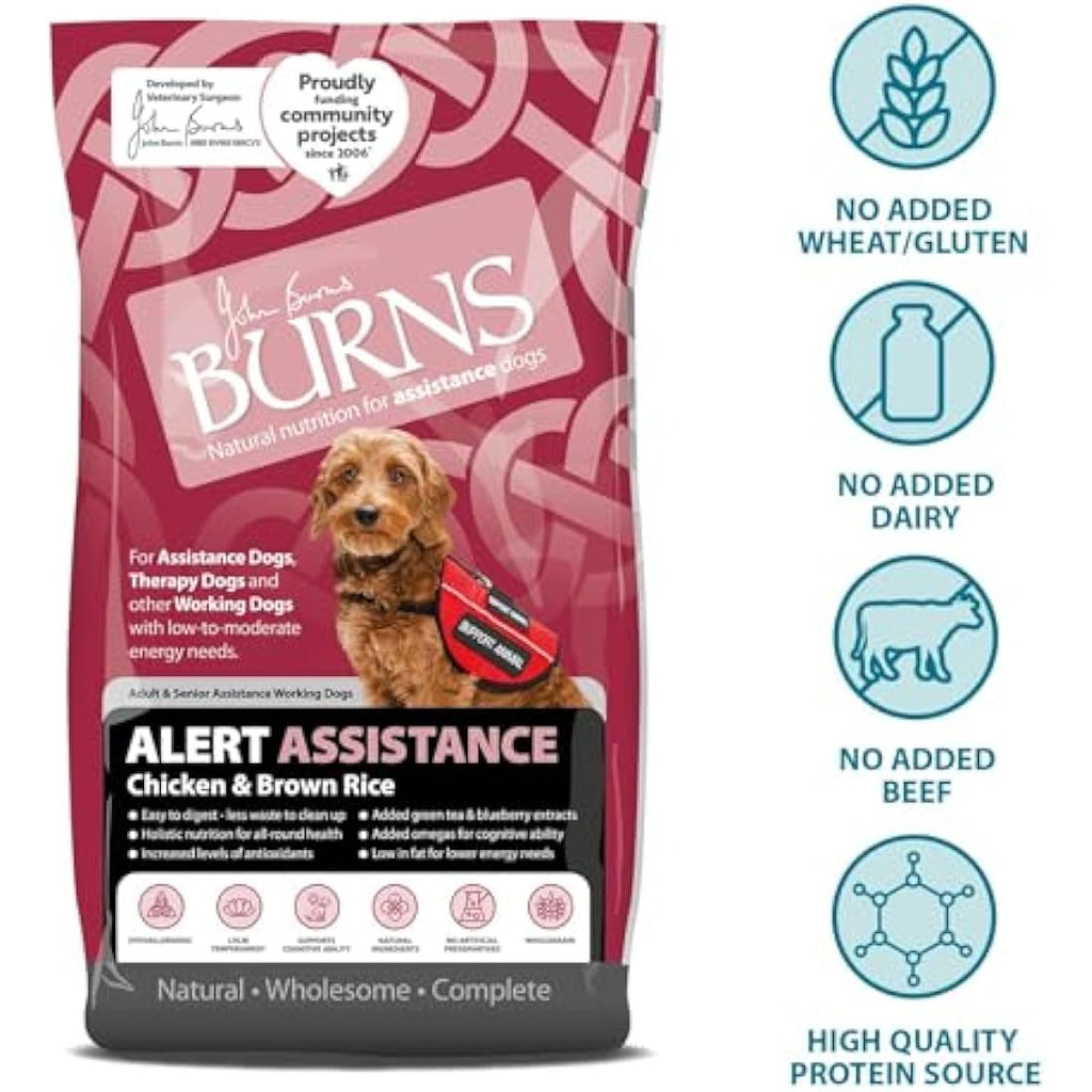 Burns Pet Nutrition Chicken & Brown Rice Hypoallergenic Dog Food - 2kg