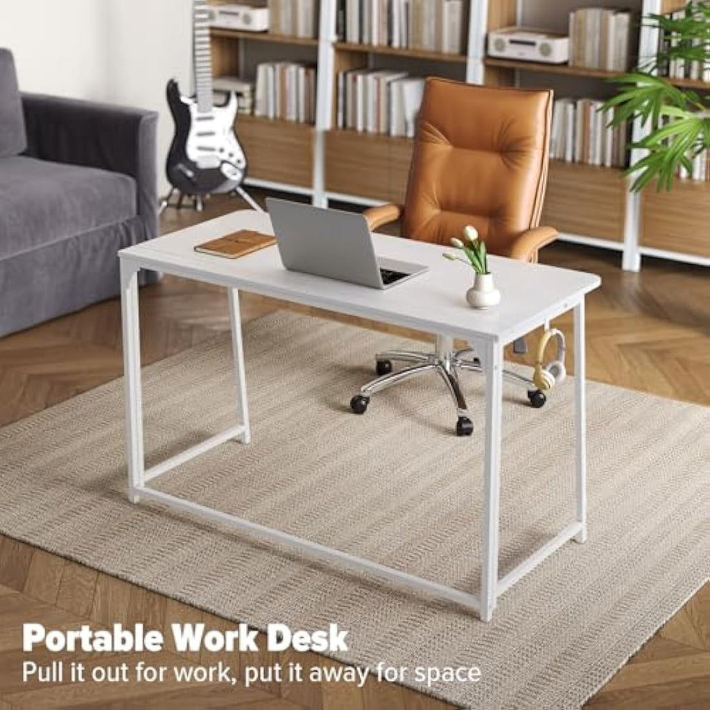 120cm Folding Desk – Space Saving Foldable Computer Table