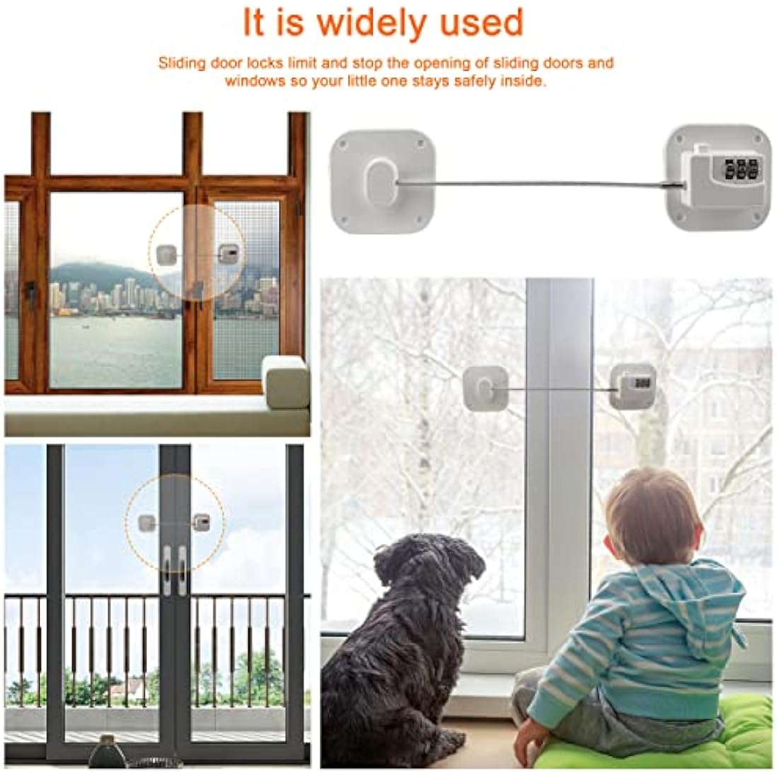 Evilsoul Password Fridge Lock – 2PCS Child Safety Refrigerator Locks