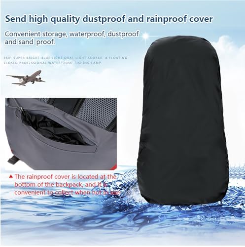 Jolof Store 60L Waterproof Hiking Backpack – Lightweight Camping Rucksack