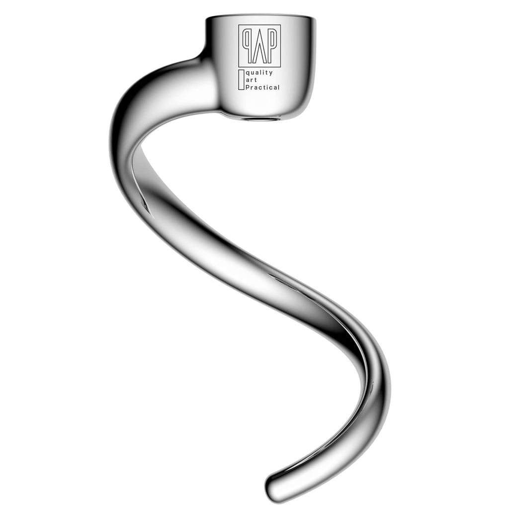 Jolof Store Stainless Steel Spiral Dough Hook for KitchenAid 4.5-5QT Mixer