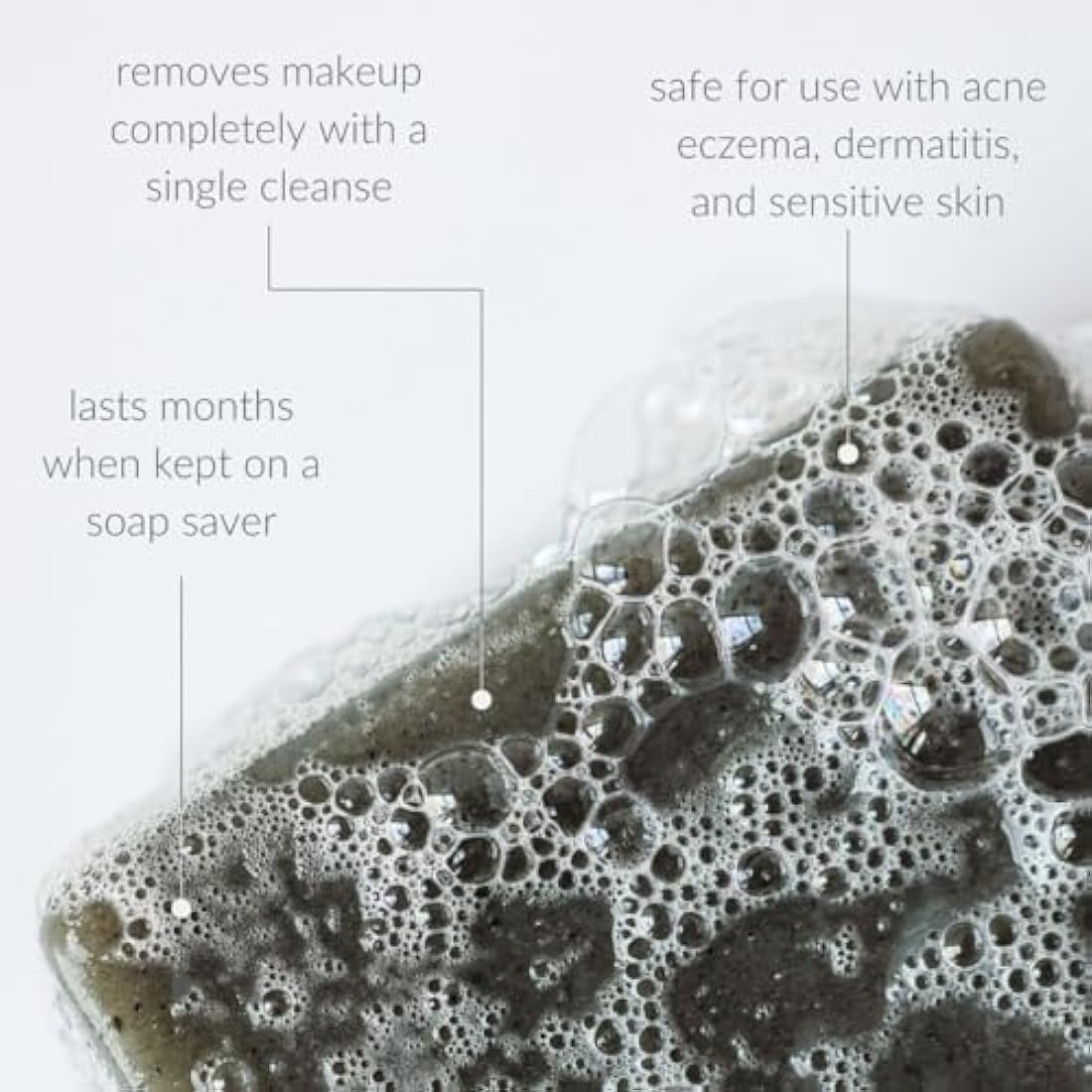 Osmia Organics Black Clay Facial Soap – Organic Natural Cleanser