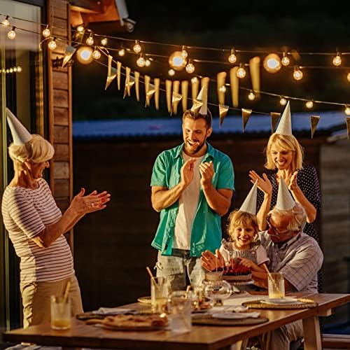50FT G40 Outdoor String Lights | Shatterproof LED Garden Lights