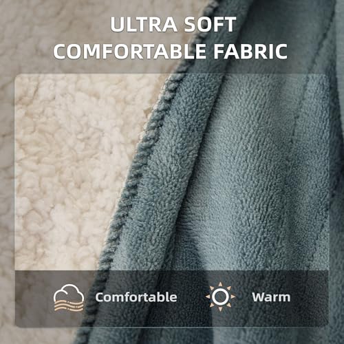 JET'S HOME Electric Blanket – 130x160cm Heated Throw with 6 Heat Settings
