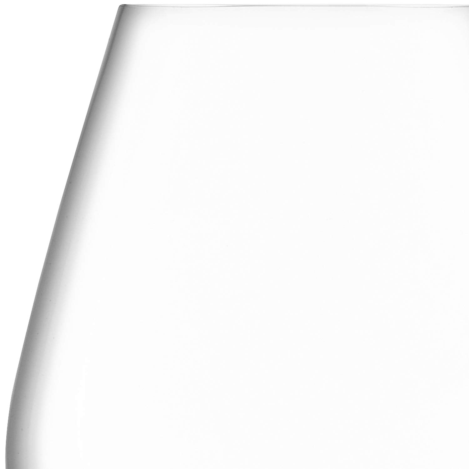 LSA International Borough Champagne Tulip Glasses - 285ml Clear - Set of 4