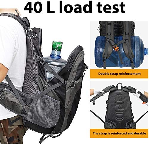 Fengdong 40L Waterproof Hiking Backpack | Lightweight Travel Rucksack