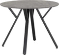 Seconique Athens Round Dining Table in Concrete Effect