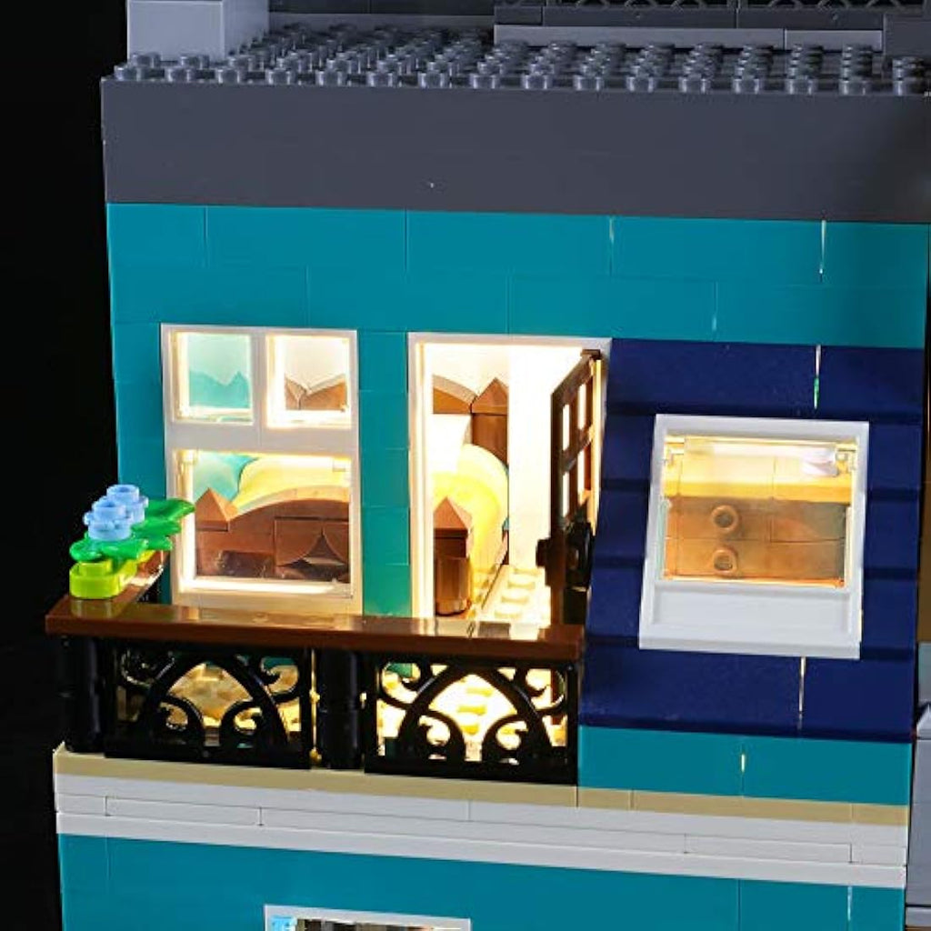 Briksmax LED Lighting Kit for LEGO 10270 Bookshop Building Model