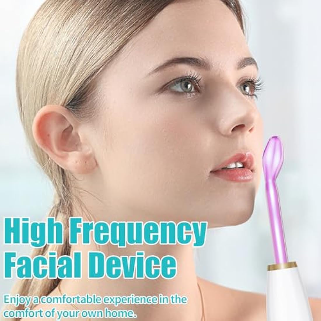 TUMAKOU High Frequency Facial Machine | 6 Argon Tubes for Acne & Aging