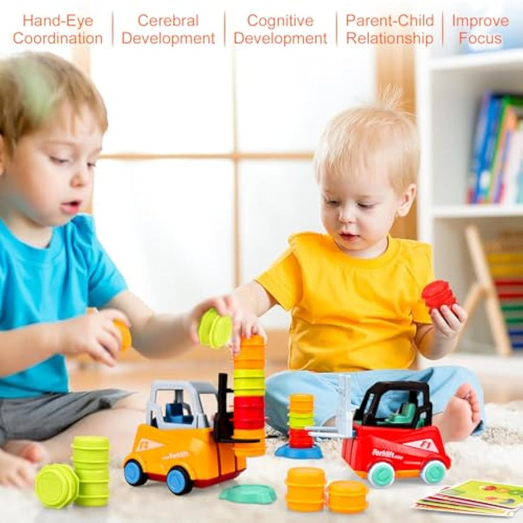 Hayoom Forklift Transport Game – Educational Sensory Toy for Toddlers