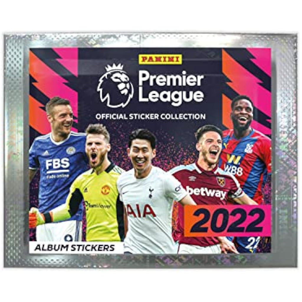 Panini Premier League 2022 Sticker Collection – 100 Packs (500 Stickers)