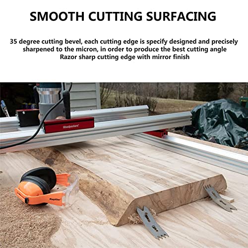 SpeTool Spoilboard Surfacing Router Bit | 1/2" Shank 3" CNC Flattening