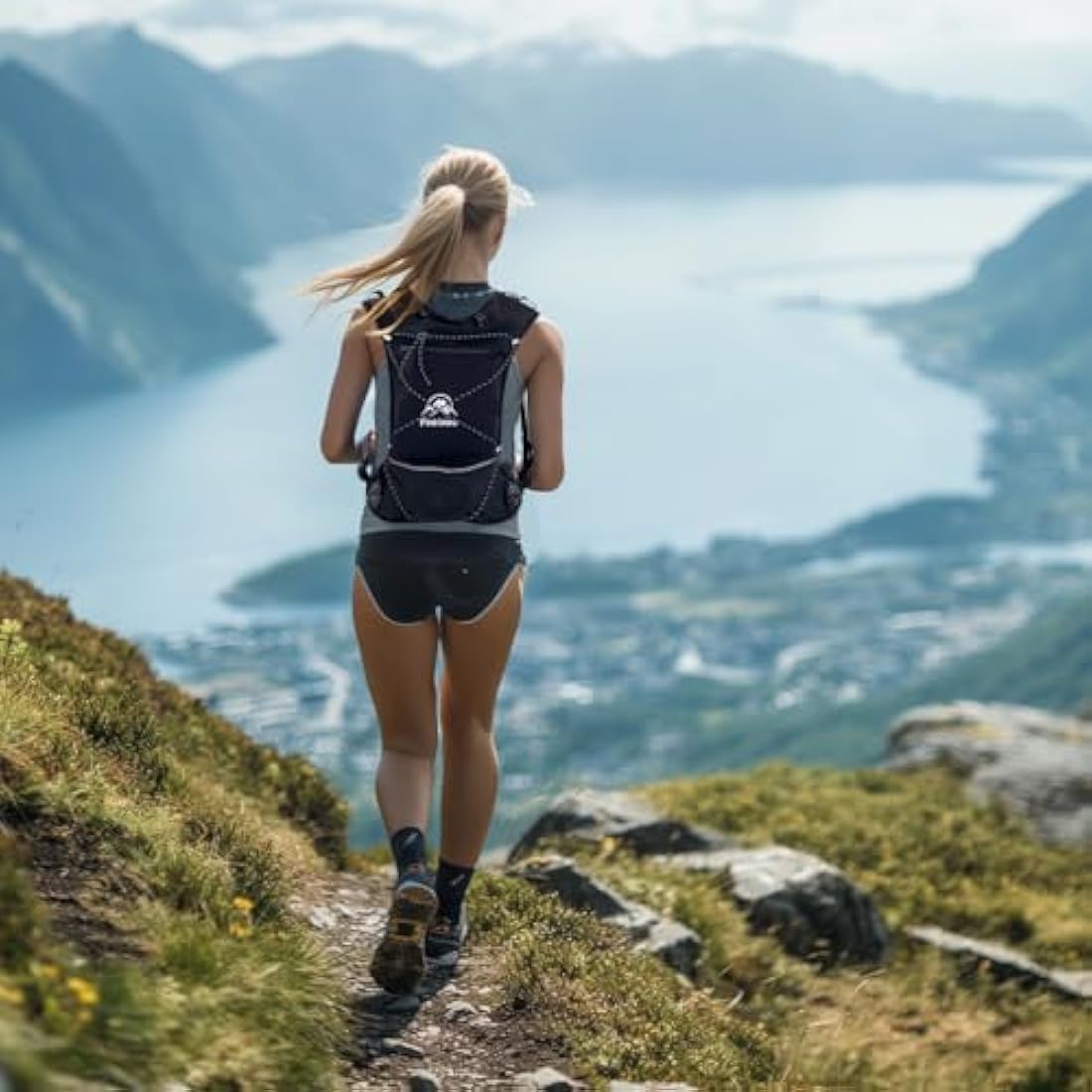 Yooixoo Lightweight Running Vest | Hydration Pack with Phone Holder