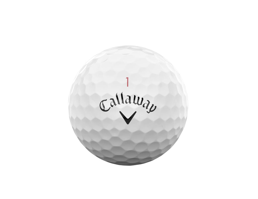 Callaway Chrome Soft 2024 Premium Tour Golf Balls - White (12 Pack)