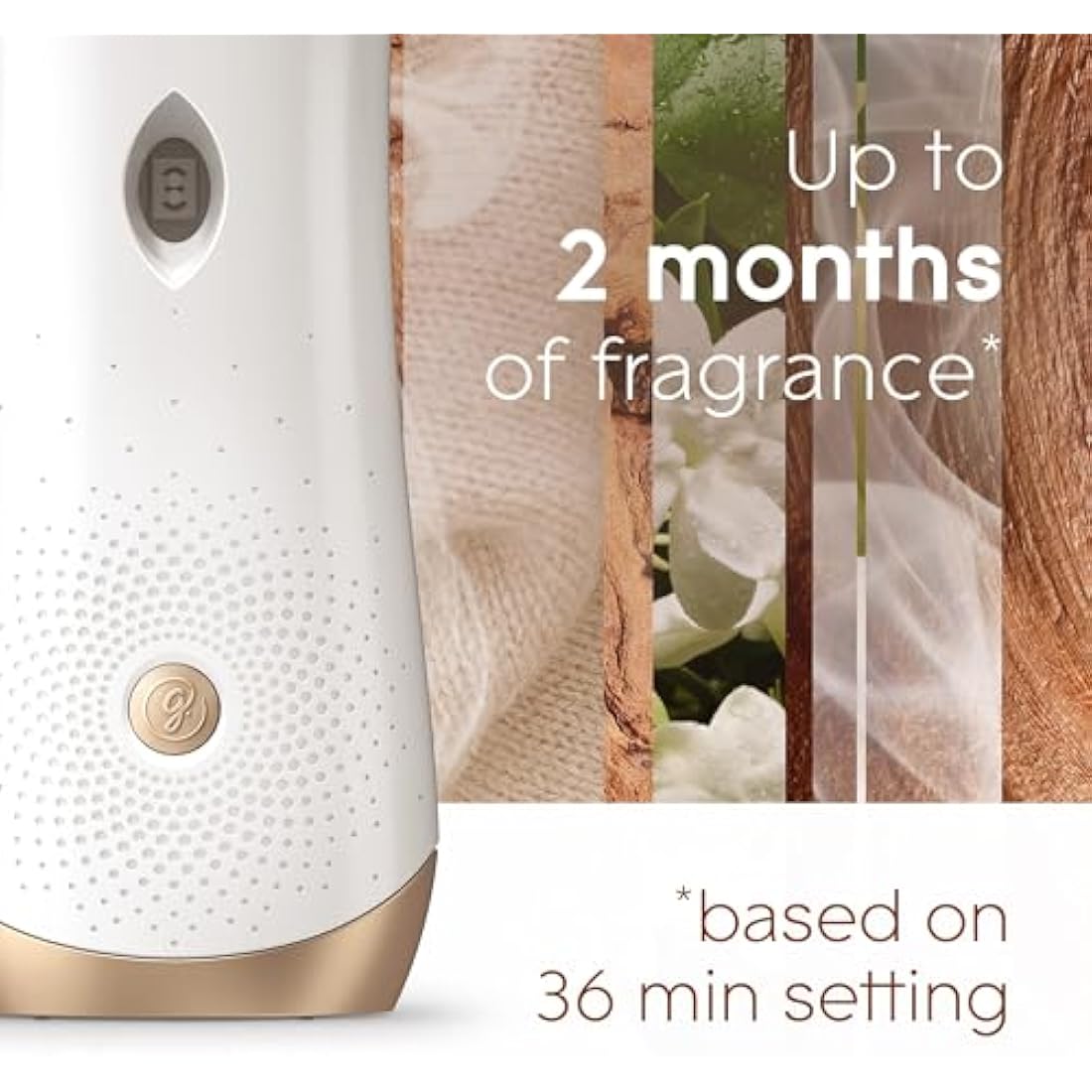Glade Automatic Air Freshener Refill - Sandalwood & Jasmine - 4 Pack