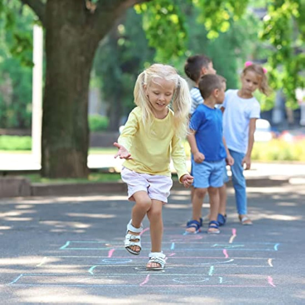 Washable Pavement Chalk – 24 Giant Chunky Outdoor Sticks