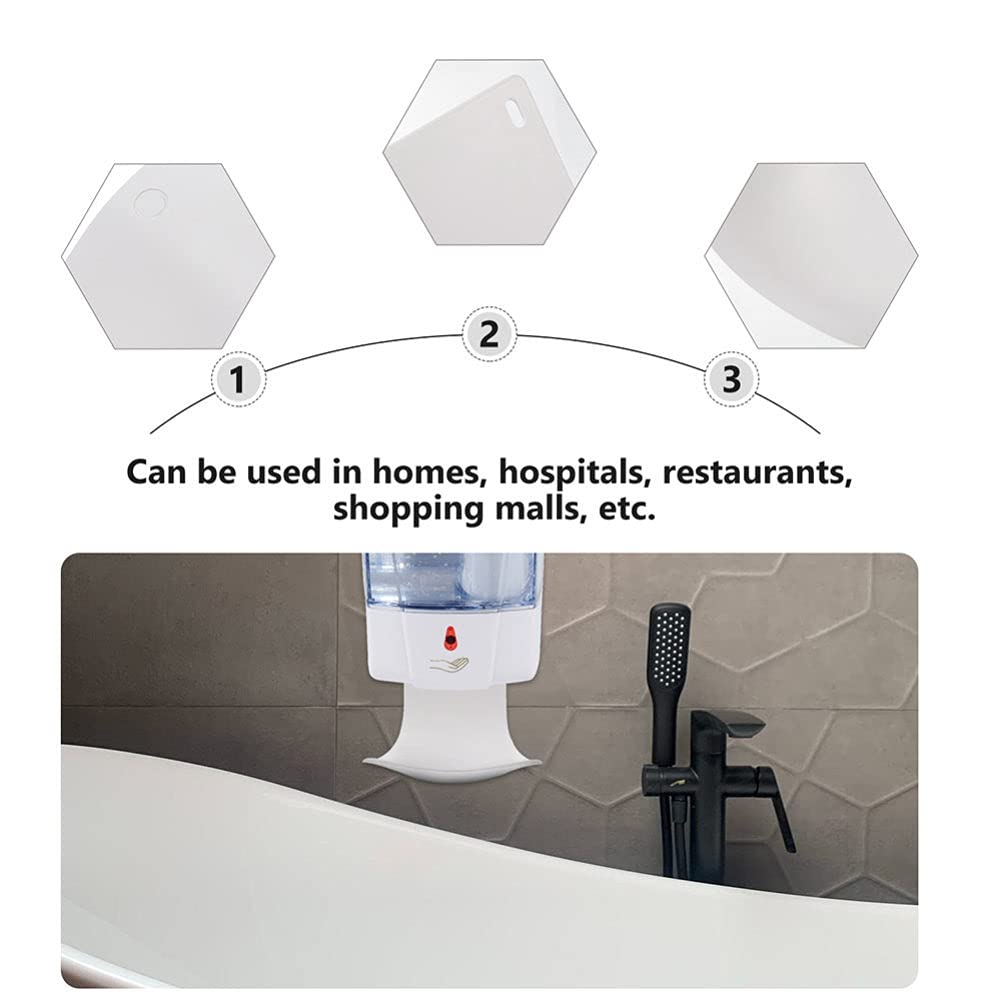 Cabilock2Pcs Universal Soap Dispenser Drip Tray Wall Mounted Drip Catcher - image 4