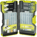 Ryobi RAK20JB 20-Piece T-Shank Jigsaw Blade Set for Wood and Metal