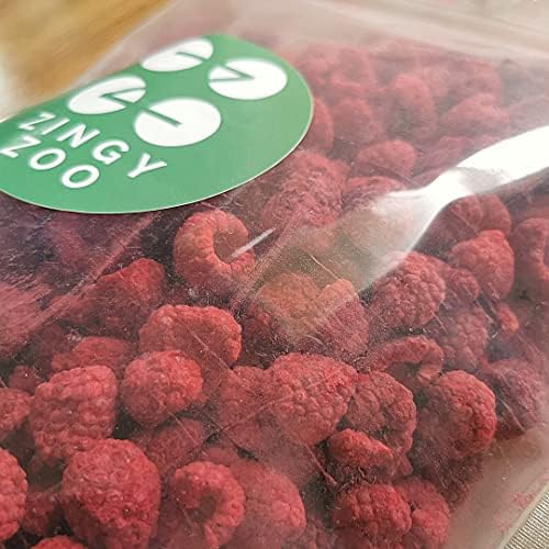 Jolof Store Freeze-Dried Raspberries – 500g XXL Premium Raw Vegan Fruit