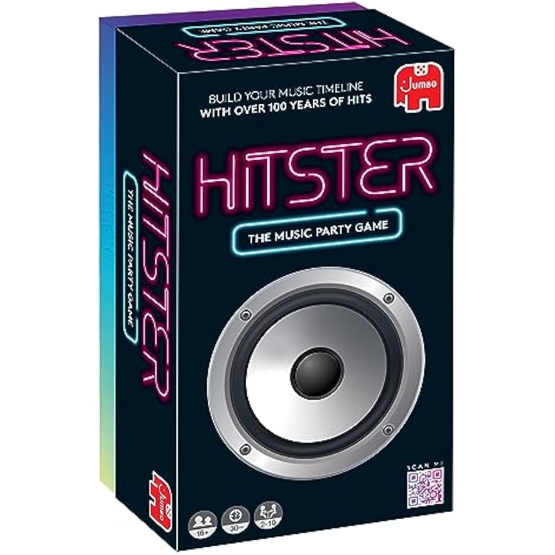 Hitster Music Party Board Game – 300+ Iconic Hits – UK Edition