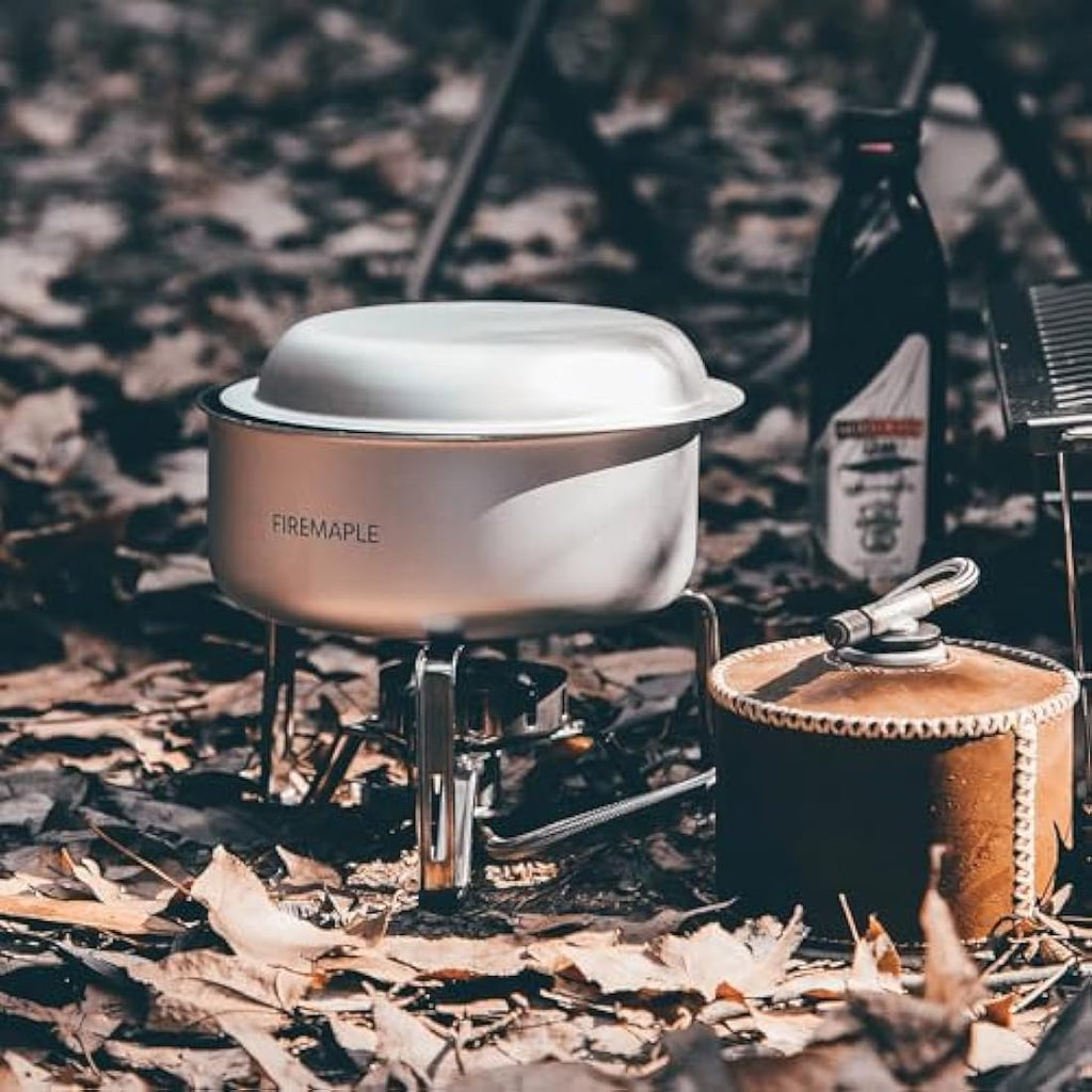 Fire-Maple Frost Ultralight 4-Piece Nonstick Camping Cookware Set