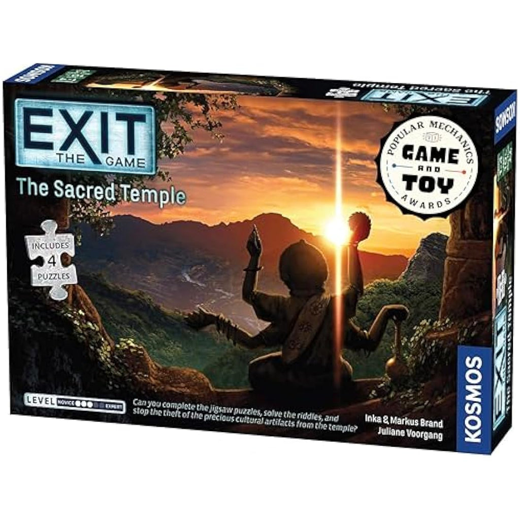 Thames & Kosmos EXIT: The Sacred Temple Jigsaw Puzzle Escape Room Game