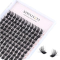 Jolof Store Cluster Lashes – 144Pcs D Curl 15mm DIY Individual Lashes