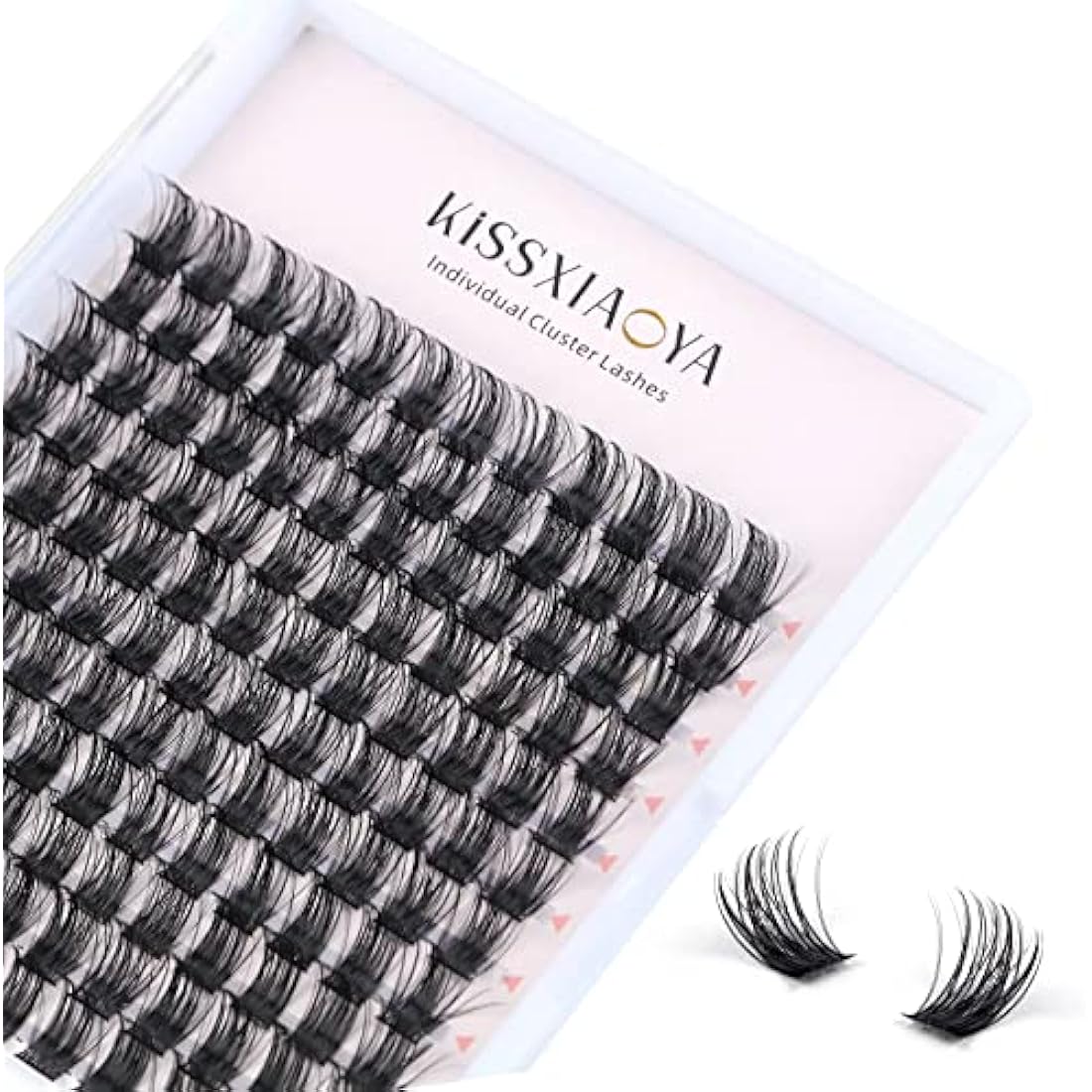 Jolof Store Cluster Lashes – 144Pcs D Curl 15mm DIY Individual Lashes