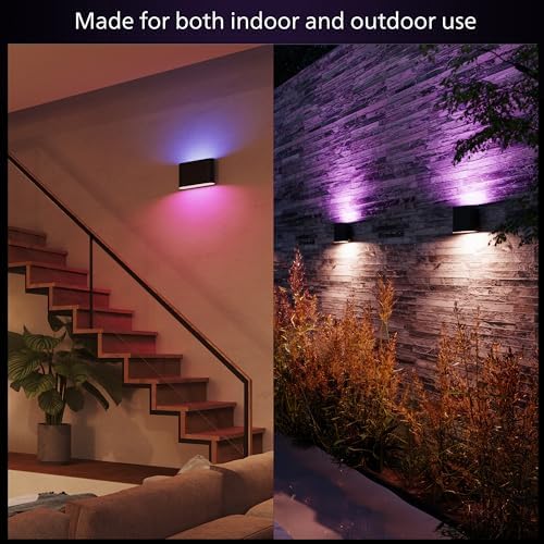 Philips Hue Dymera Smart Wall Light – Indoor/Outdoor RGB LED Lamp