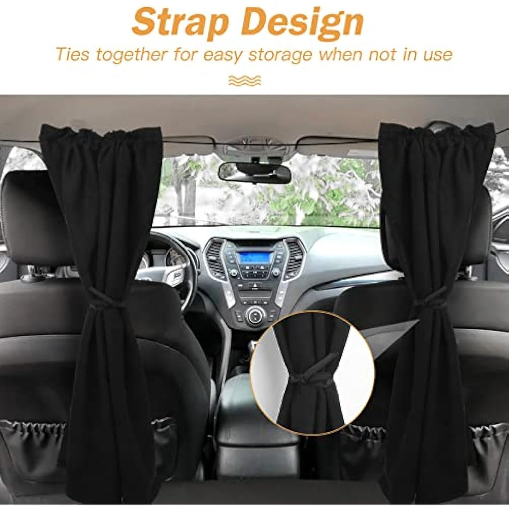 ZATOOTO Campervan Privacy Curtains – Magnetic Blackout Window Covers